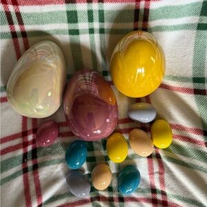 Hobby Lobby Multicolor Ceramic Egg Collection